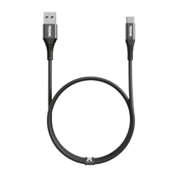 Black USB 2.0 Type-A to Type-C - Charging & Data Transfer Cable