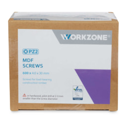 Workzone Transparent MDF Screws