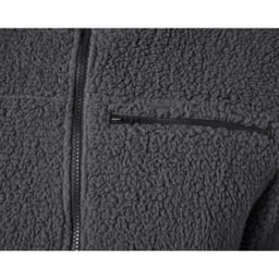 Men’s Grey Teddy Fleece Jacket