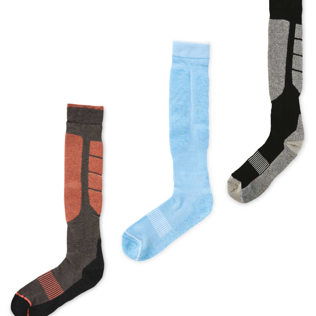 Crane Ski Socks With Wool