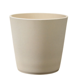 Ceramic Pot round 24cm stone