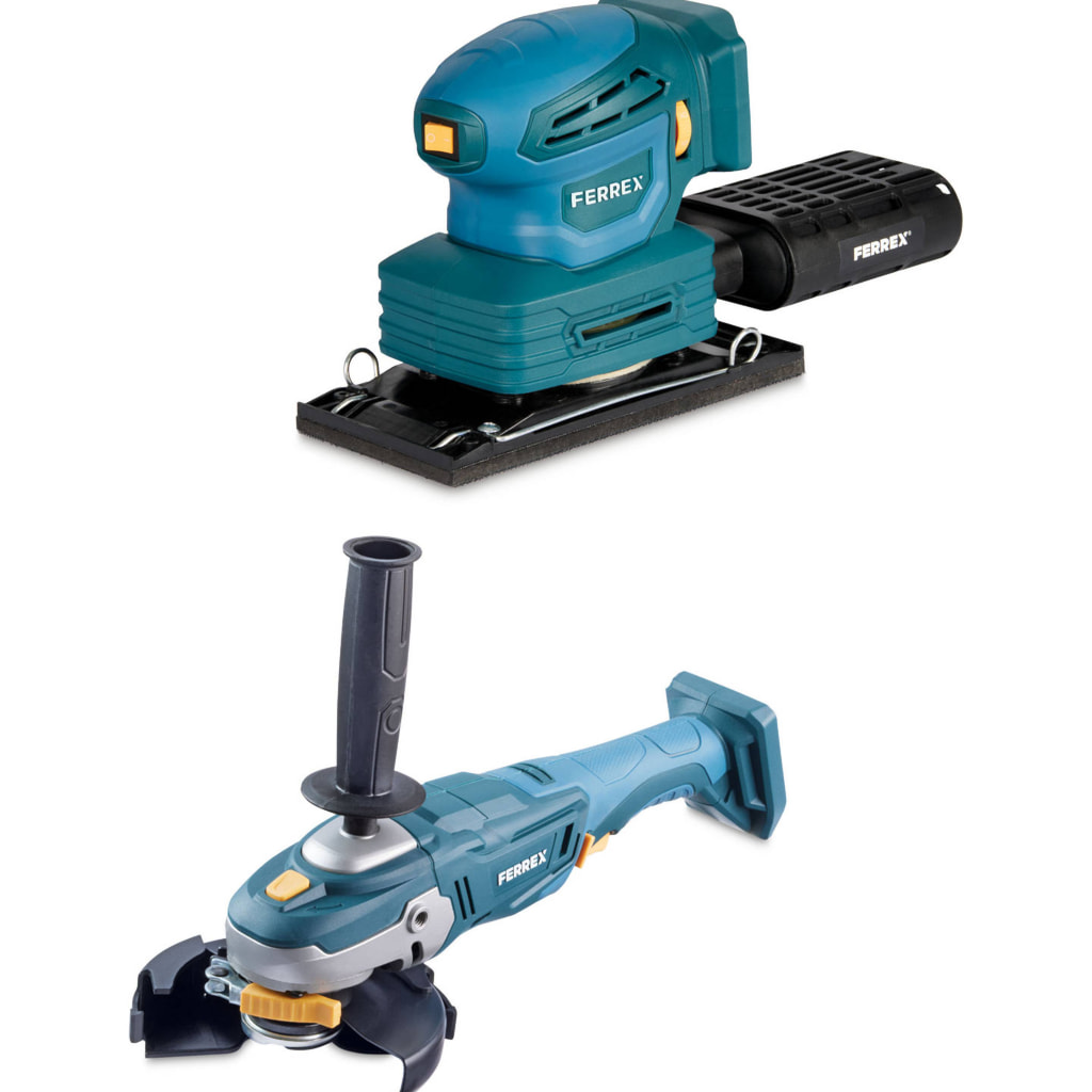20V Angle Grinder/3-in-1 Sander