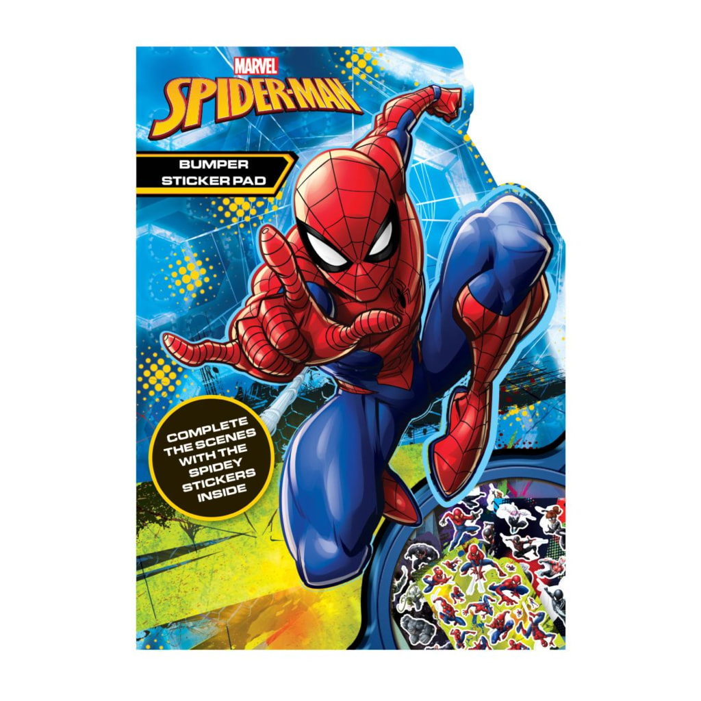 Spider Man Bumper Sticker Pad