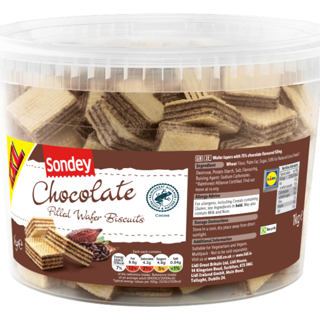 SONDEY - XXL Chocolate Wafer Bites
