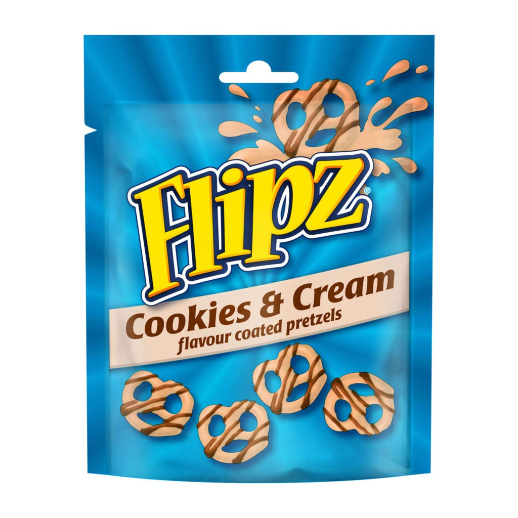 Flipz Pretzels Cookie & Cream