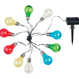 Livarno Home Solar Bulb String Lights