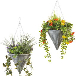 Belavi Artificial Hanging Basket