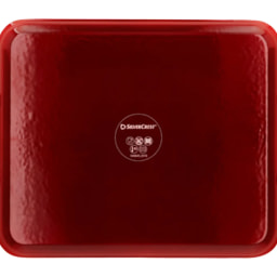 Cast Iron Grill Pan - Red