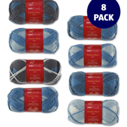Denim Ombre Yarn 8 Pack