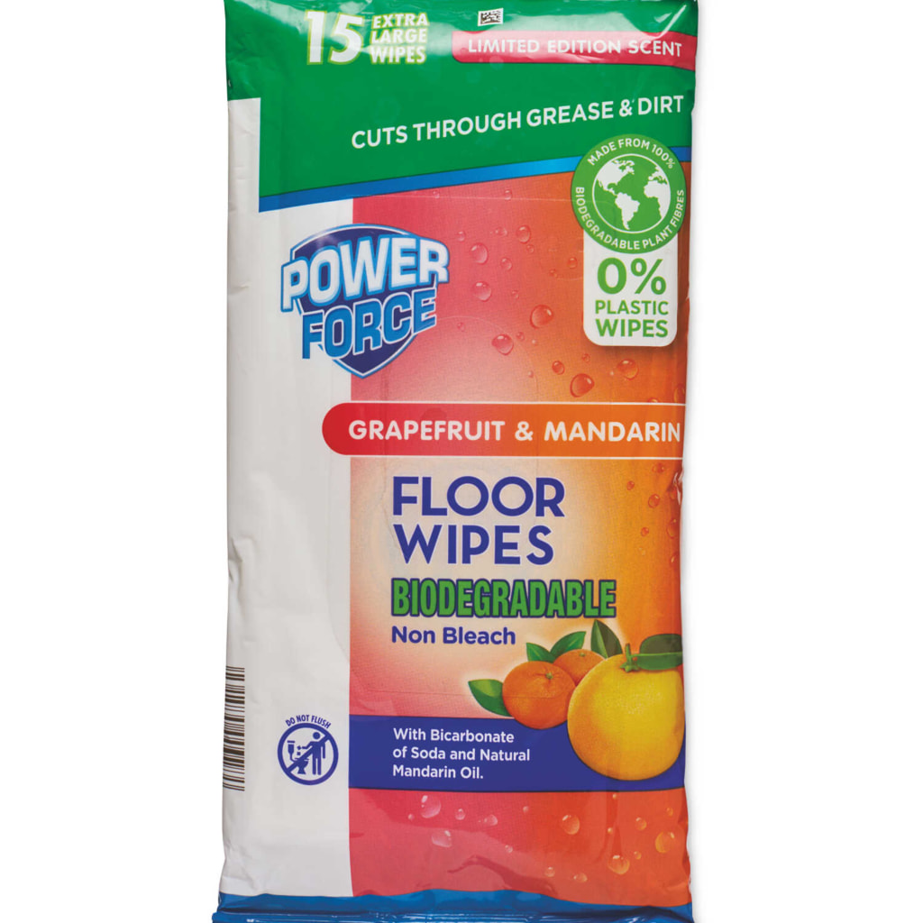 Powerforce Floor Wipes