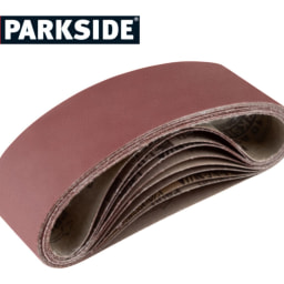 Parkside Belt Sander Paper Set - 10 Piece Set