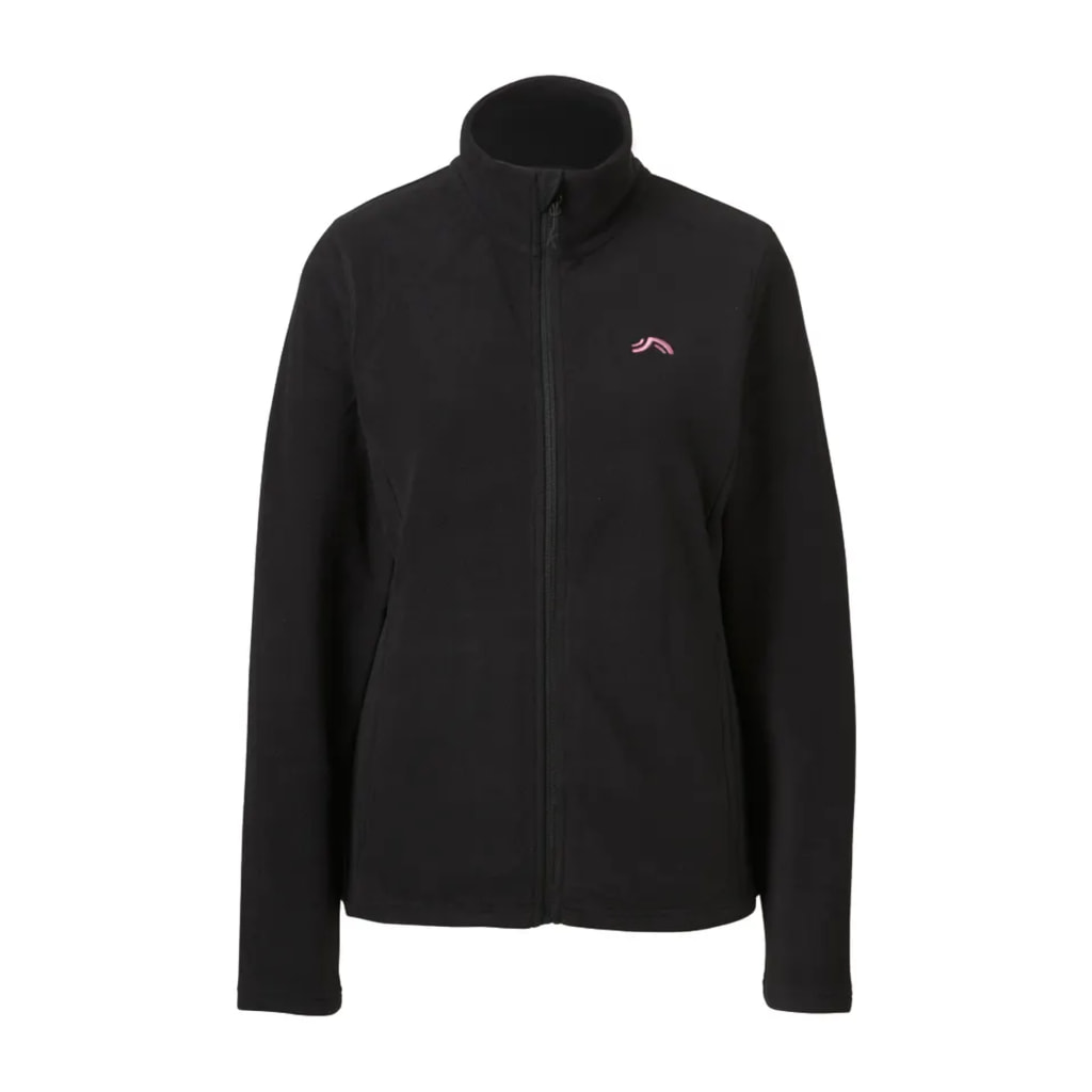 Ladies' Black Thermal Fleece Jacket