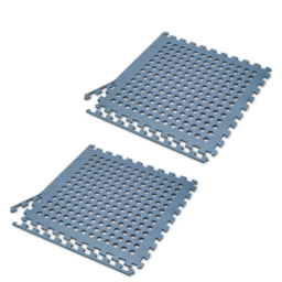Blue Mat with Holes 12 Pack