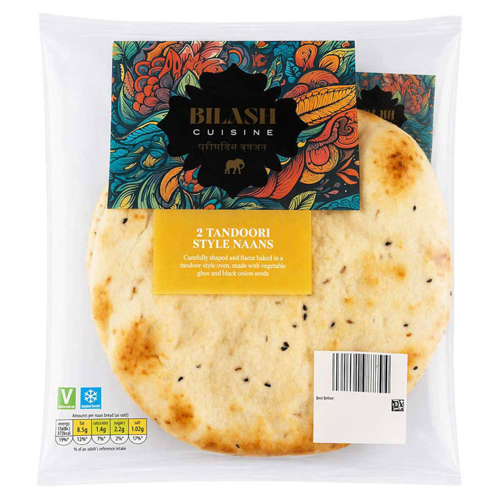 Plain Naan 2 Pack