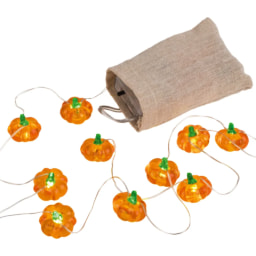 Pumpkin-Shaped LED String Lights