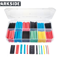 Pakside Assorted Shrink Tubing - 450 Pieces