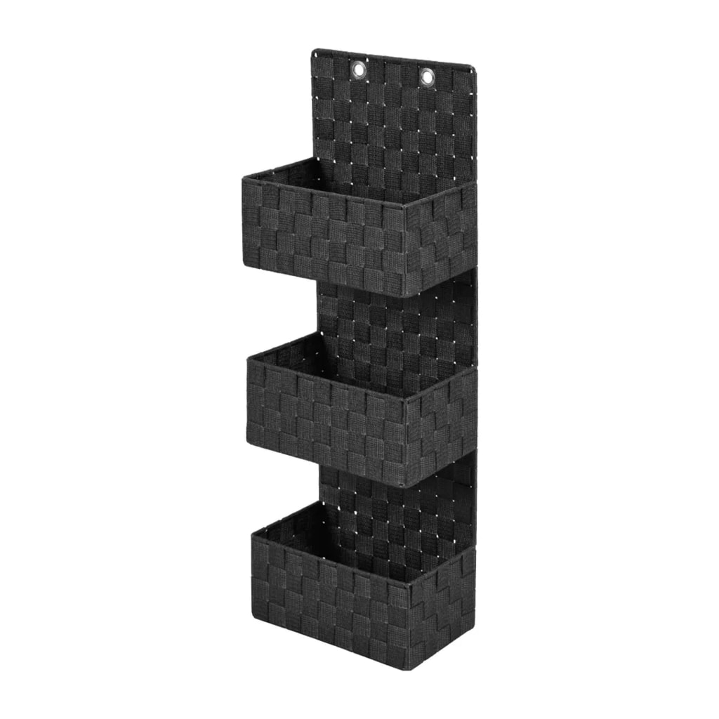 Black Hanging Storage Baskets