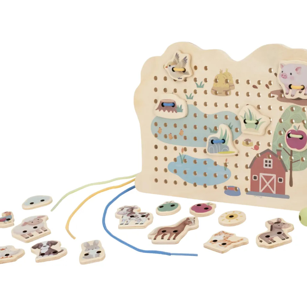 Threading Toy - 26 Pieces