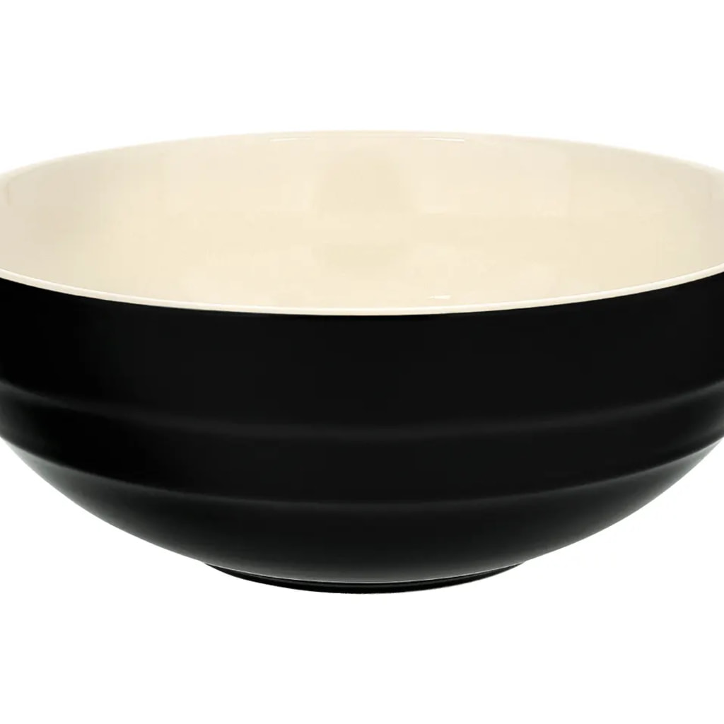 Black Serving Bowl