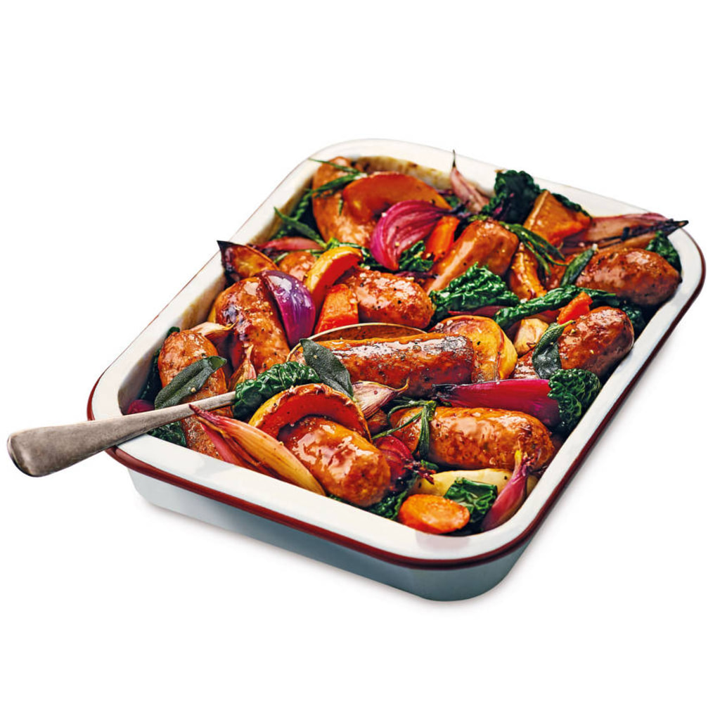 Hot Honey Pork Sausages