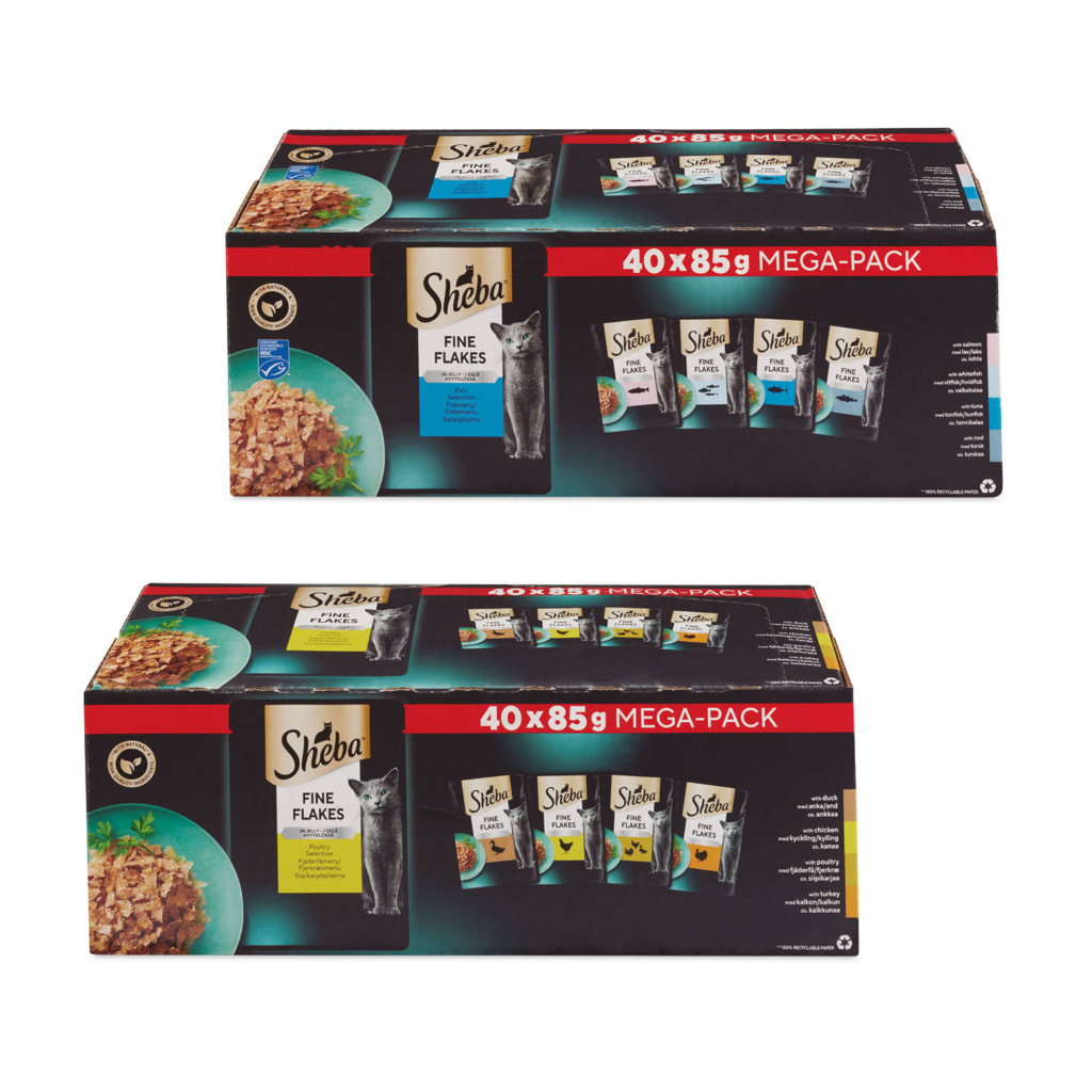 Cat Pouches 40 Pack