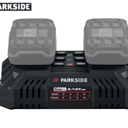 Parkside 20V Dual Battery Charger 2x 4.5A