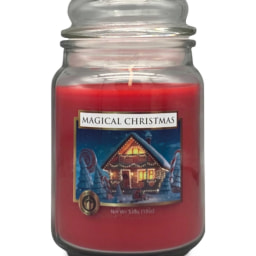 Large Magical Christmas Candle Jar