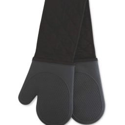 Black Silicone Double Oven Glove