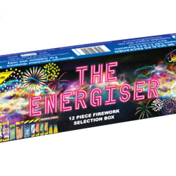 STANDARD FIREWORKS - The Energiser Selection Box - 12 Pieces