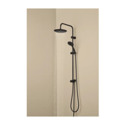 Black Shower Riser Kit