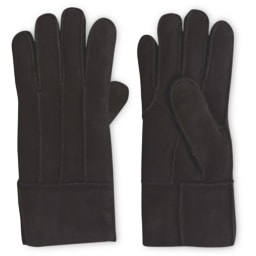 Avenue Men's Black Lambskin Gloves