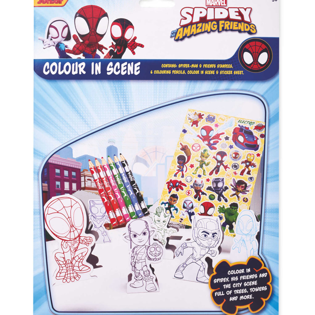 Spidey Colouring Set