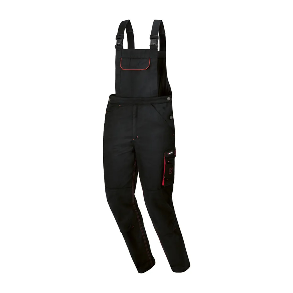 Men’s Black Work Dungarees