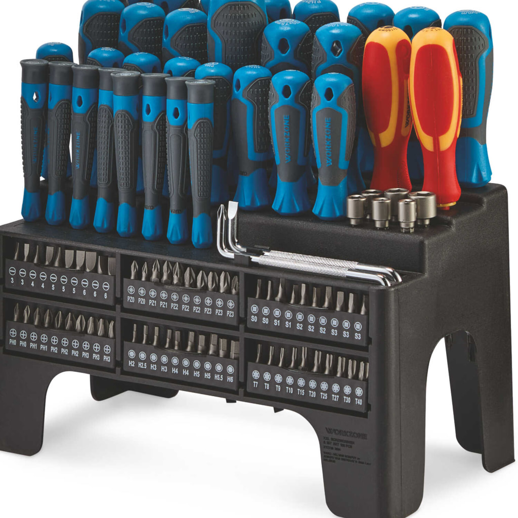 Workzone Screwdrive bit set