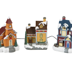 LIVARNO - Light-Up Christmas Village Scene