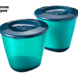 Tommee Tippee Pop-Up Weaning Pots - 2 Pack