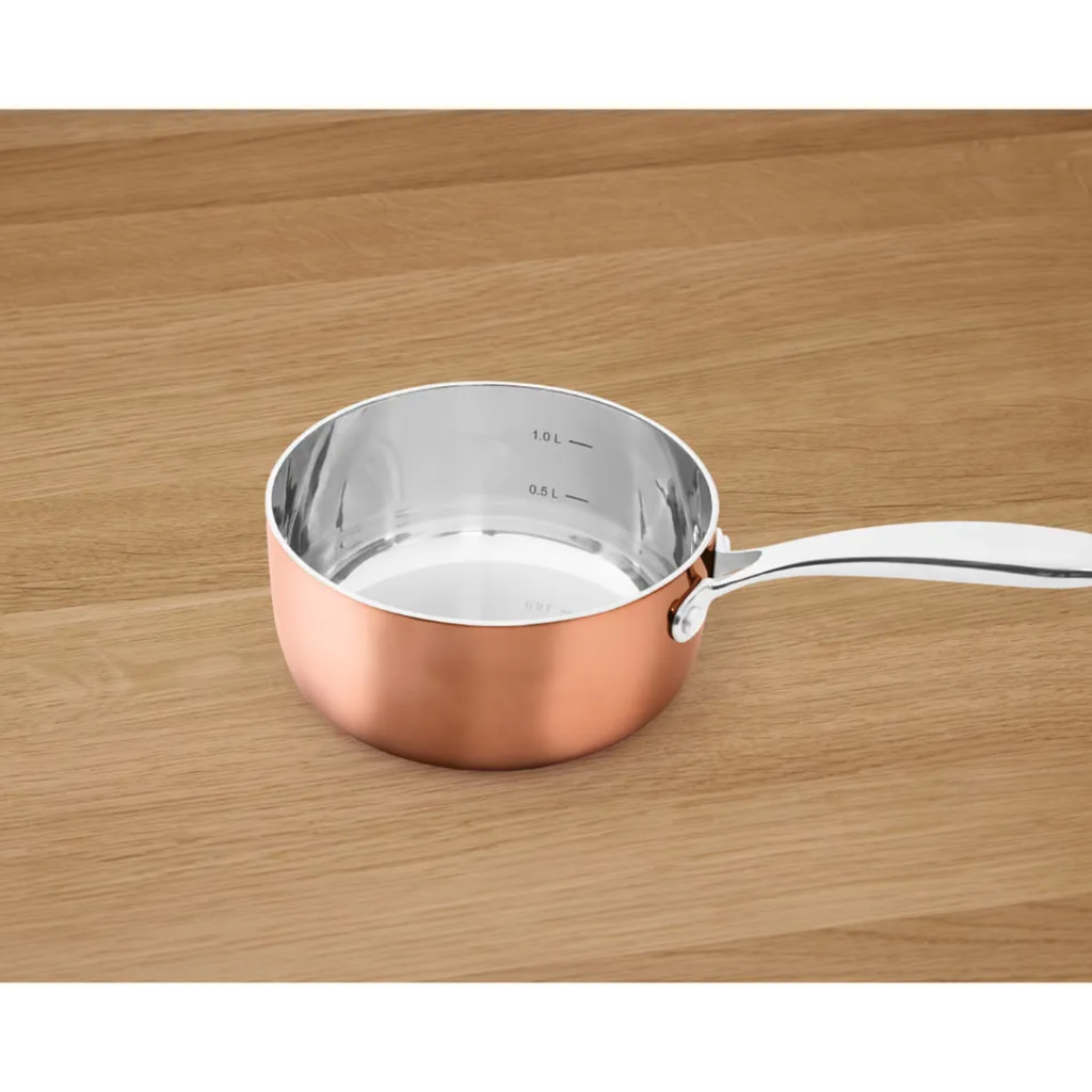 Premium 16cm Copper Coated Saucepan
