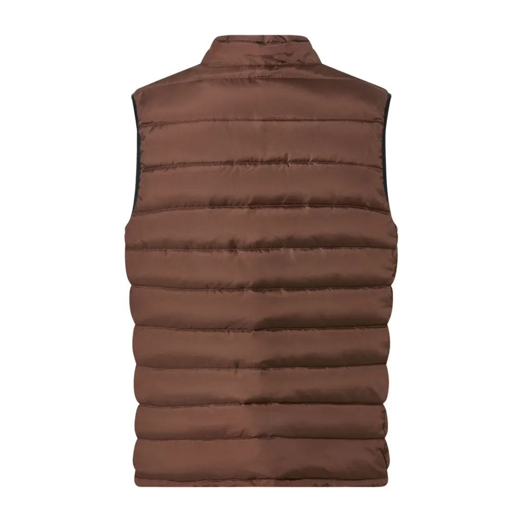 Men’s Brown Reversible Gilet