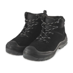 Men's Workwear Black Safety Boots