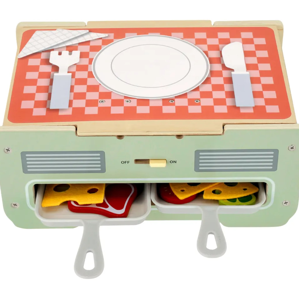 2-in-1 Tabletop Grill - 32 Pieces
