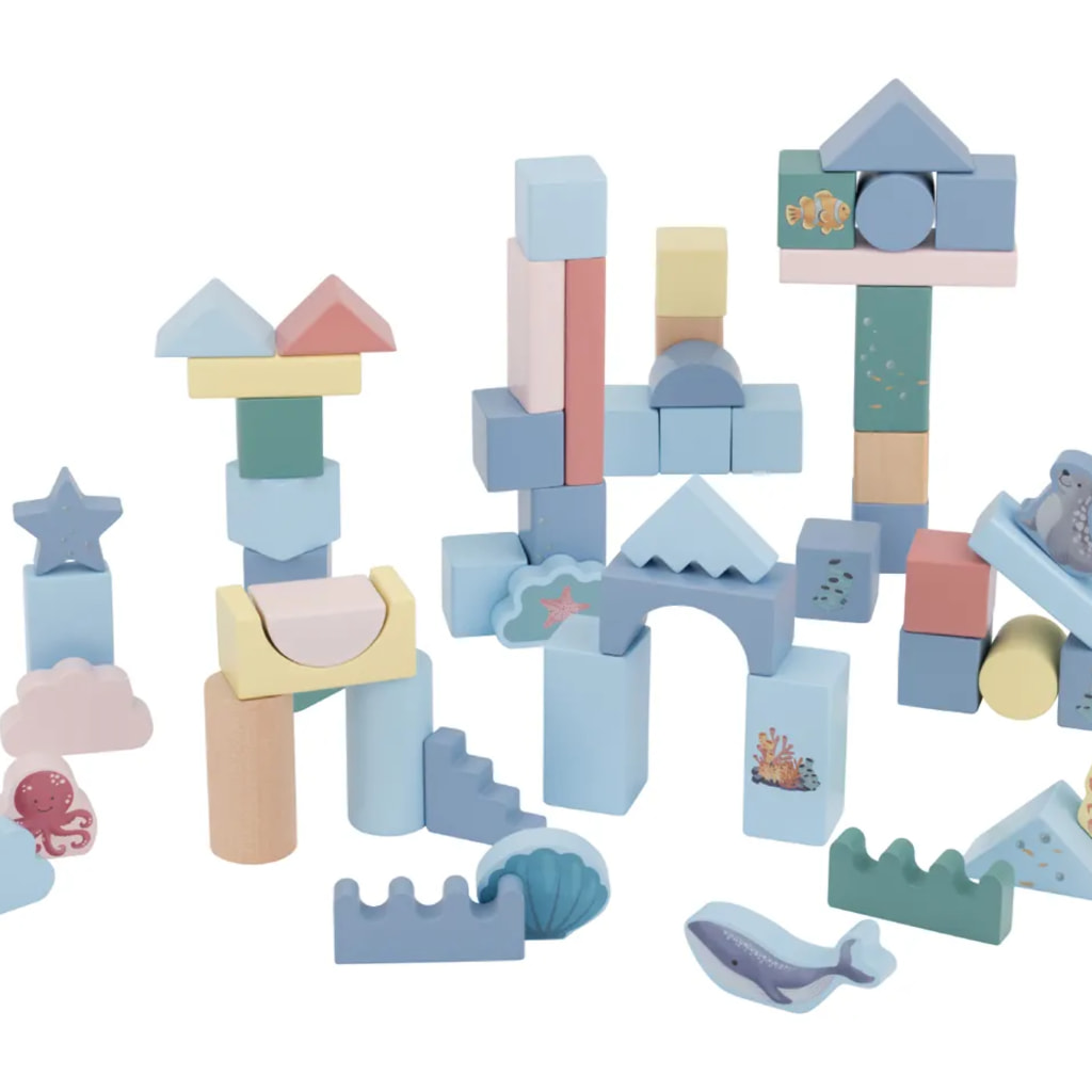 Ocean Building Blocks - 58 Pieces