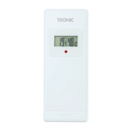 White Radio-Controlled Weather Station