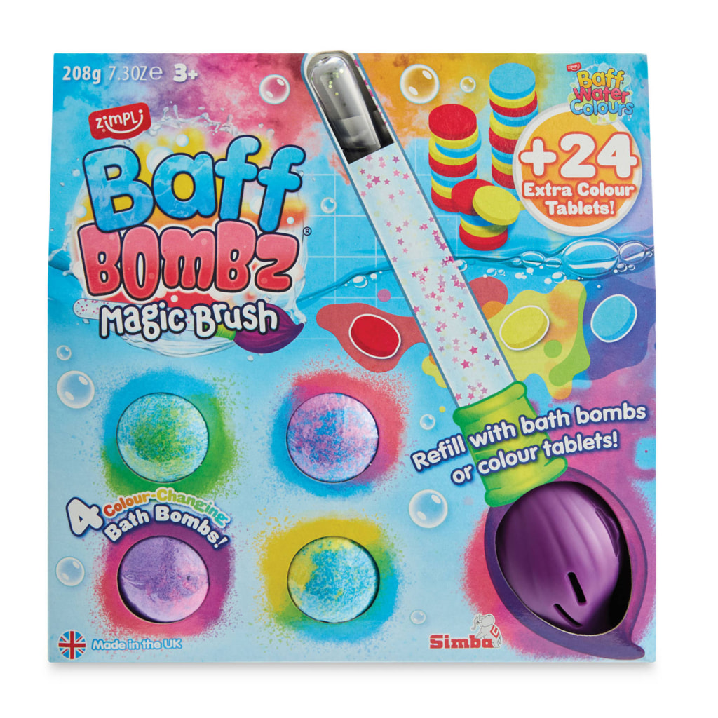 Magic Brush & Bath Colours