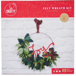 Make Your Own Felt Wreath Kit