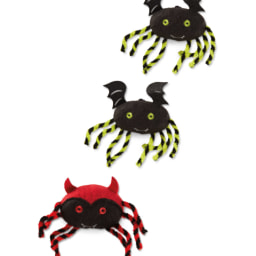 Halloween Plush Hanging Spider Set