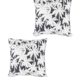 Palm Trees Garden Cushions 2 Pack