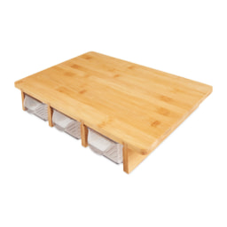 Chopping Board With Storage Trays