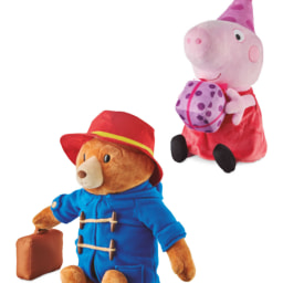 Paddington or Peppa Soft Toy