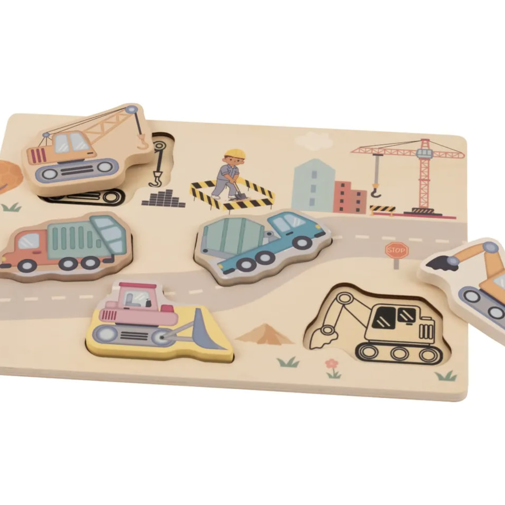 Construction Vehicles Puzzle