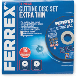 Ferrex Extra Thin Grinding Disc Set